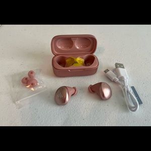 iLuv TB100 Wireless Earbuds, Waterproof, Rose gold